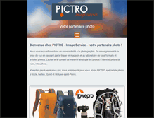 Tablet Screenshot of pictro.be